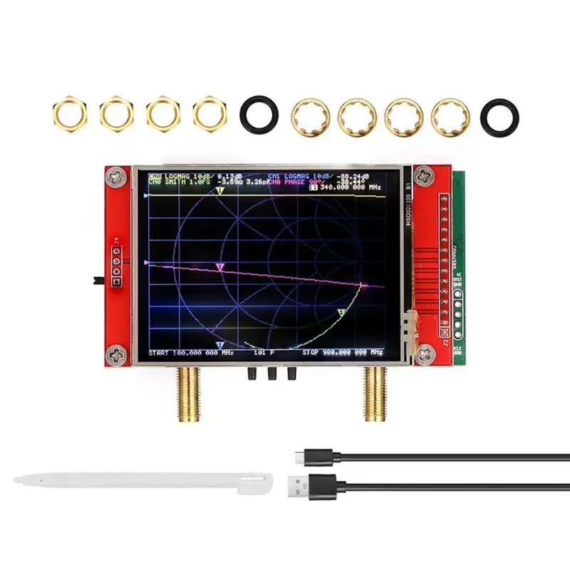 

2.8 Inch 3G Vector Analyzer Web S-A-A-2 NanoVNA V2 Antenna Analyzer Shortwave F1CD