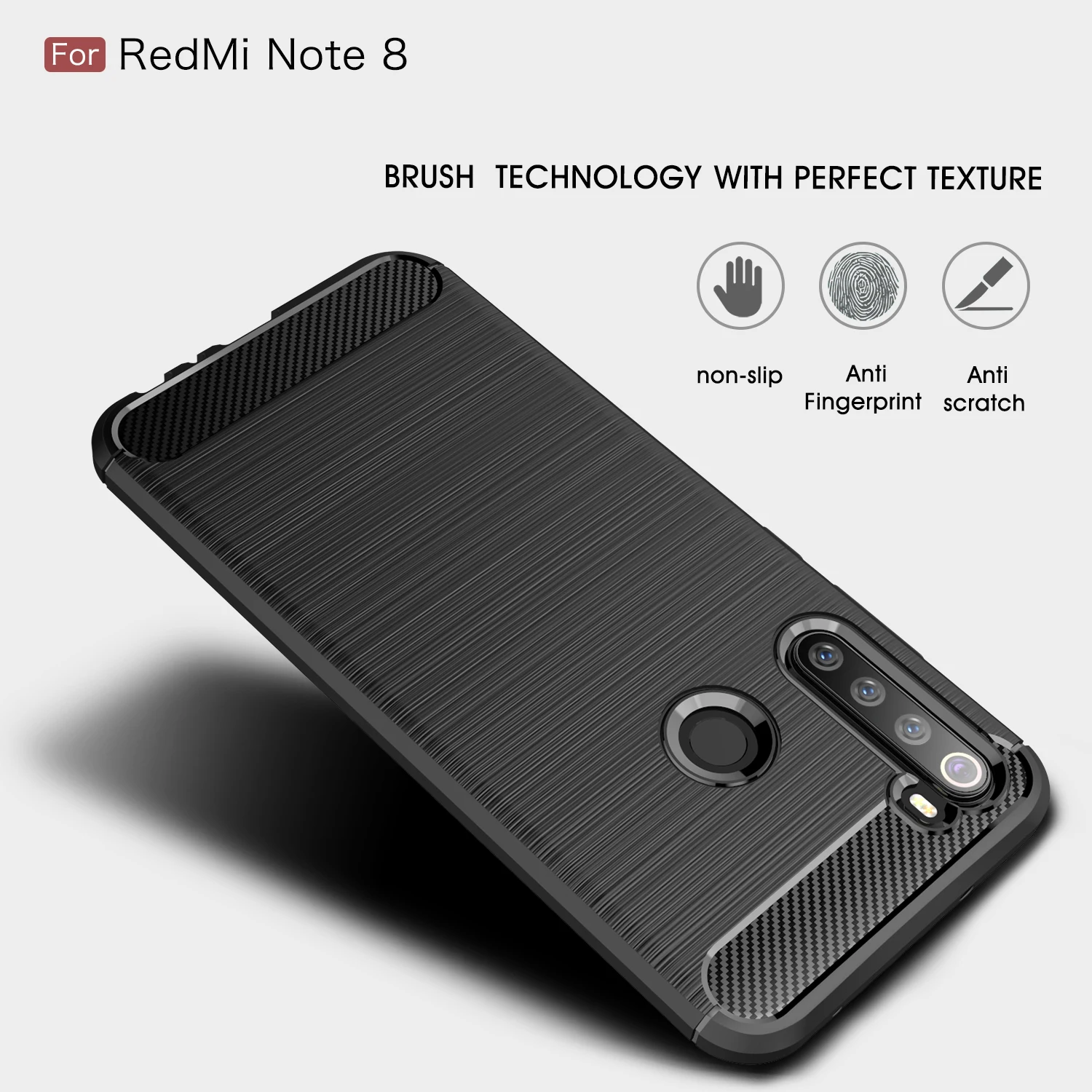 Мягкий защитный чехол для Xiaomi Redmi Note 8 ТПУ силиконовый Xiomi ударопрочный Xaomi Note8 |