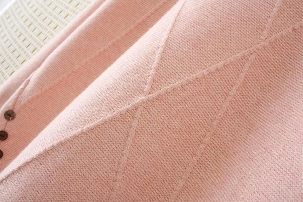 Плюс размер Кнопка o-образным вырезом шерсть женские свободные свитера 2020 новые