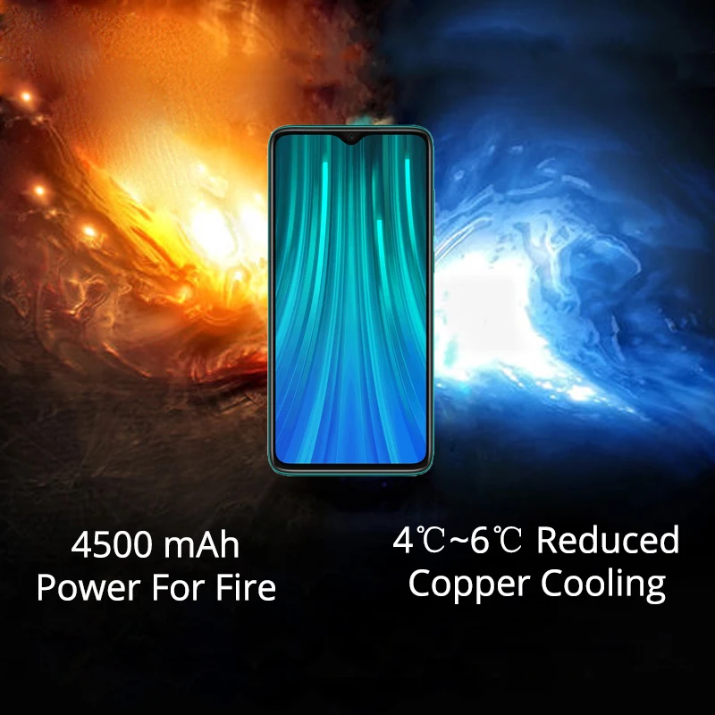 Xiaomi Redmi Note 8 Pro, 6 ГБ, 128 ГБ, MTK Heilo G90T, мобильный телефон, четыре камеры, 64MP, 4500 мАч, NFC, 18 Вт, быстрое зарядное устройство, 6,53 дюйма, смартфон