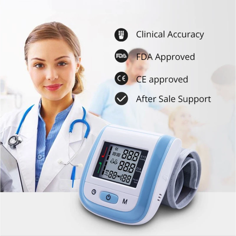 Фото BOXYM Monitor Medical Digital LCD Wrist Blood Pressure Automatic Sphygmomanometer Tonometer Mete Красота и здоровье BOXYM Monitor Medical Digital LCD Wrist Blood Pressure Automatic Sphygmomanometer Tonometer Mete Красота и здоровье
