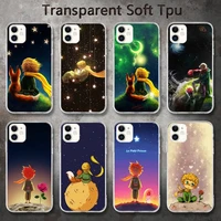 anime little prince phone case for iphone 8 7 6 6s plus x 5s se 2020 xr 11 pro xs max 12 12mini