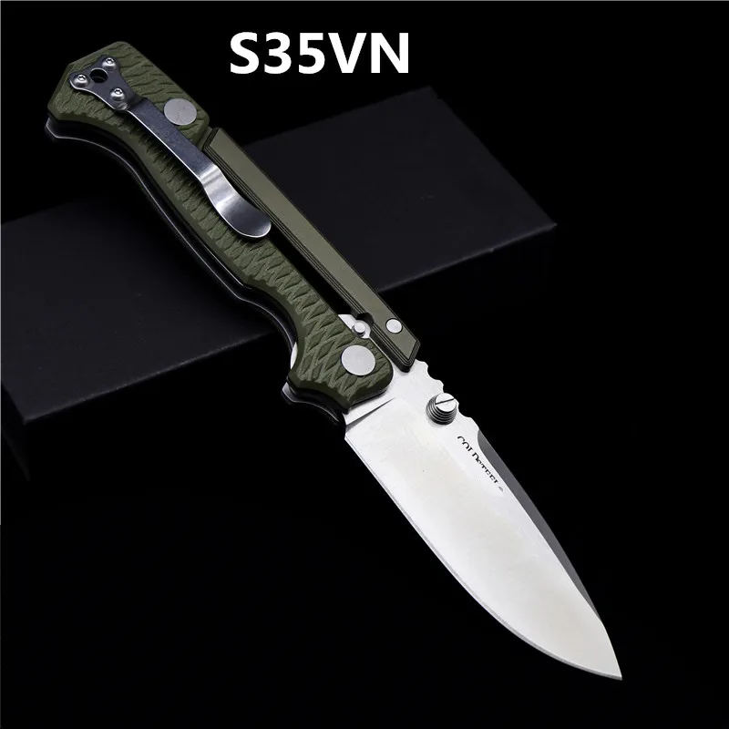 Складной нож S35VN blade G10 алюминиевая ручка карманный тактический Клинок для