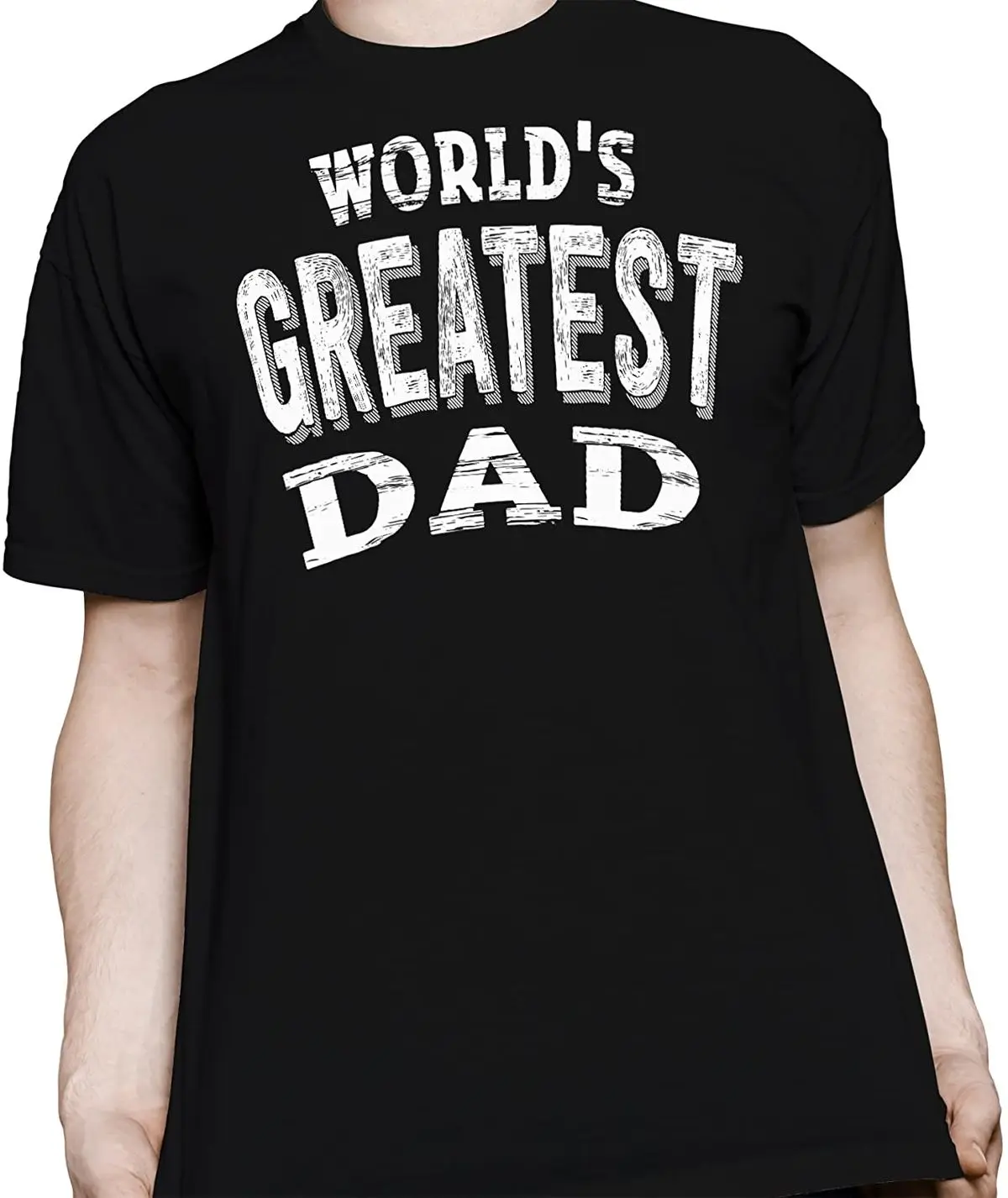 

Fashion Cool Men T shirt ShirtInvaders World's Greatest Dad - Funny Mens T-Shirt Women Funny print tshirt
