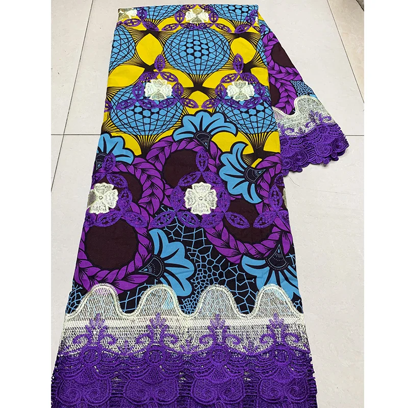 Реальная Анкара 100% хлопковые восковые кружева восковая Ткань Горячая Распродажа