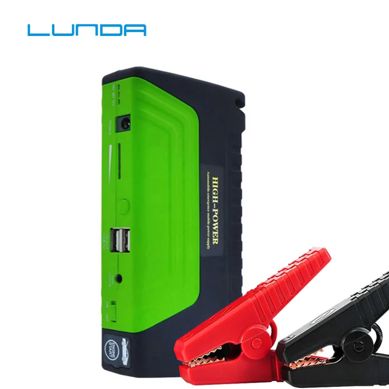 Аварийный запуск устройства 12V Портативный автомобиля Мощность банк стартер