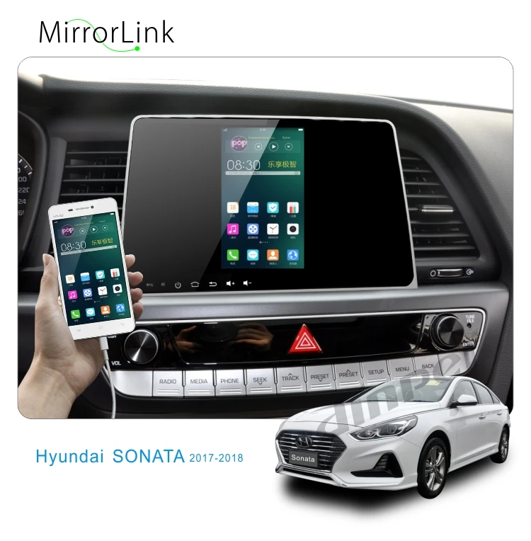 Dinpei " Автомобильный мультимедийный радиоплеер для hyundai Sonata, автомагнитола, gps навигация, стерео аудио, Android 9,0 PX30 2G+ 16G