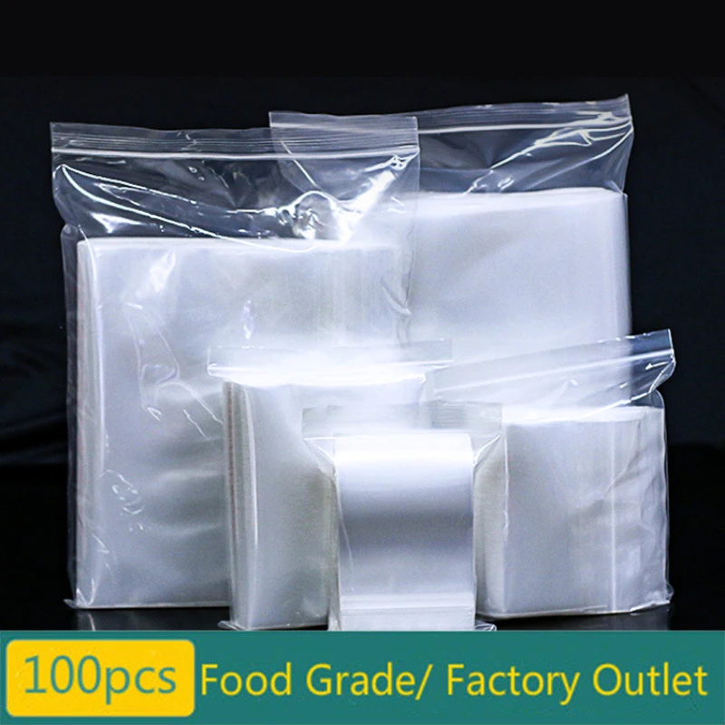 Clear Plastic Wrapping Bags