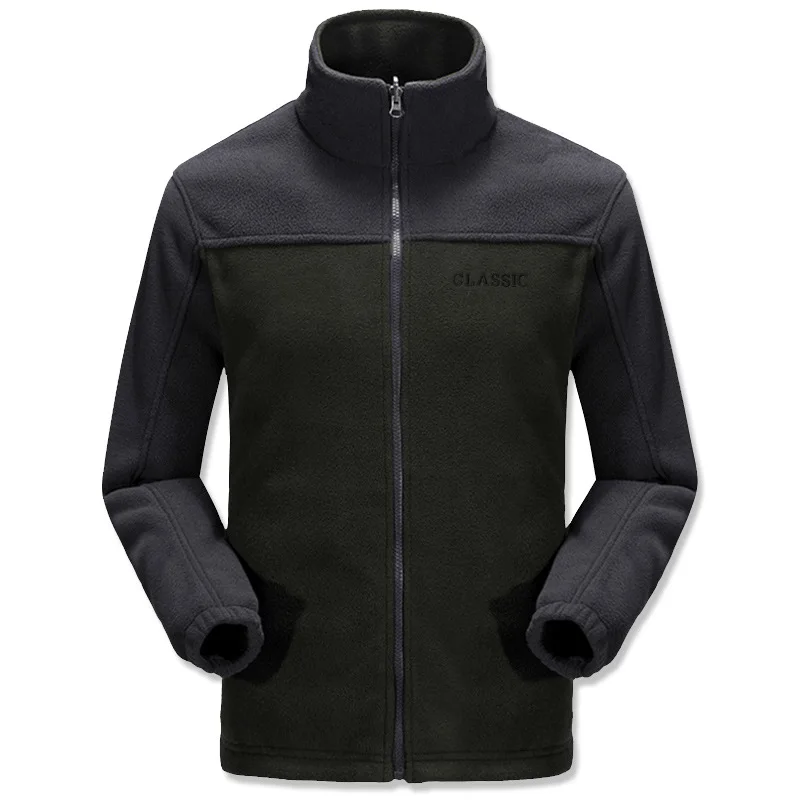 Outdoor Waterproof SoftShell Jacket For Men Fishing Hiking Warm Fleece Jackets Running Climbing Windproof Plus Size Male | Спорт и
