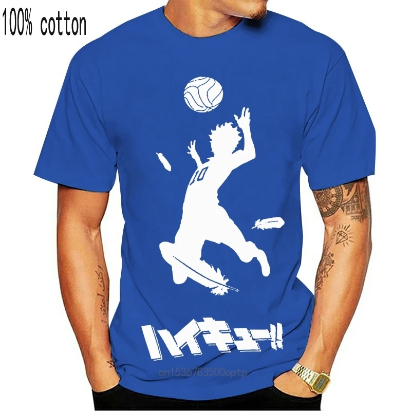 

New Haikyuu!! Hinata spike T shirt haikyuu hinata shoyo volleyball raven sport kageyama tobio karasuno