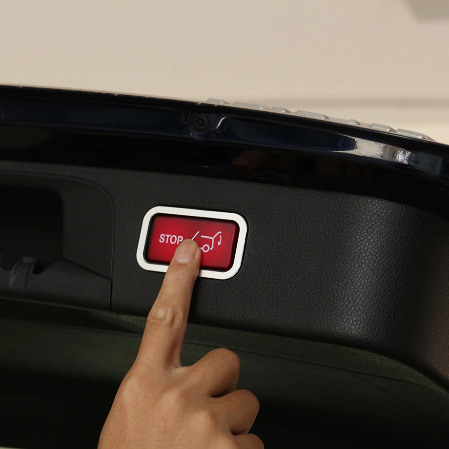 Высококачественная накладка на заднюю дверь Автомобильная наклейка для Mercedes Benz