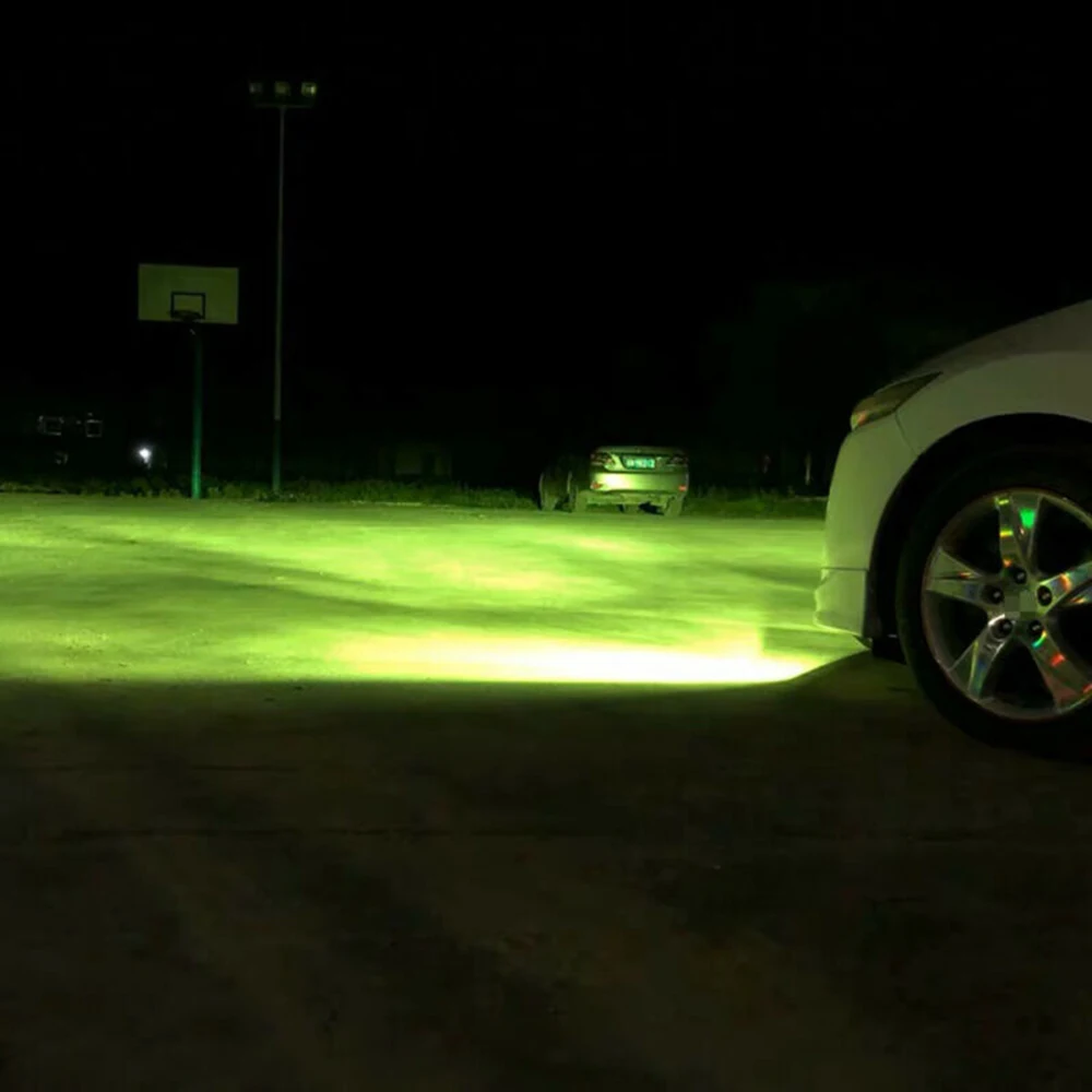 

2Pcs H11 H8 Car Headlight Bulbs LED Lamp For Car Fog Light Bulb Super Bright Lime Car Accessories Light Bulb