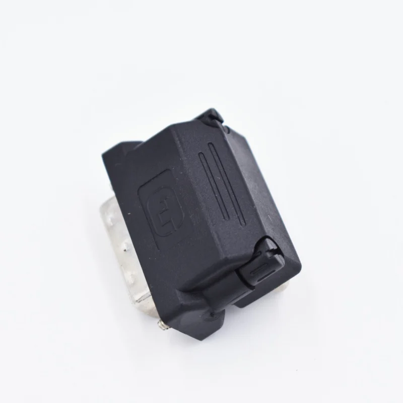10 шт./лот 90 градусов угол DVI 24 + 5 папа к VGA Женский M/F конвертер адаптер | Компьютеры
