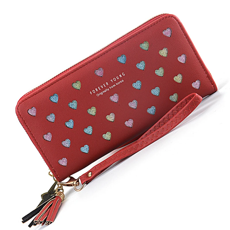 

MONNET CAUTHY New Arrivals Long Wallets Classic Leisure Fashion Multi-card Slot High Capacity Purse Color Red Blue Green Wallet