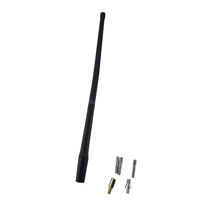 

13Inch Length Vehicle Radio Antenna AM FM Signal Receiver Adapter for Car Universal Supplies