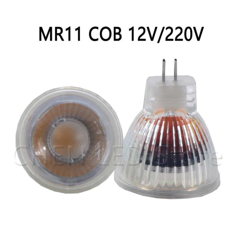 Хорошее качество MR11 COB Светодиодный точечный светильник 12 в 110 В 220 7 Вт с