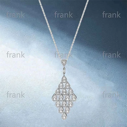 

396262CZ-1 CASCADING GLAMOUR NECKLACE