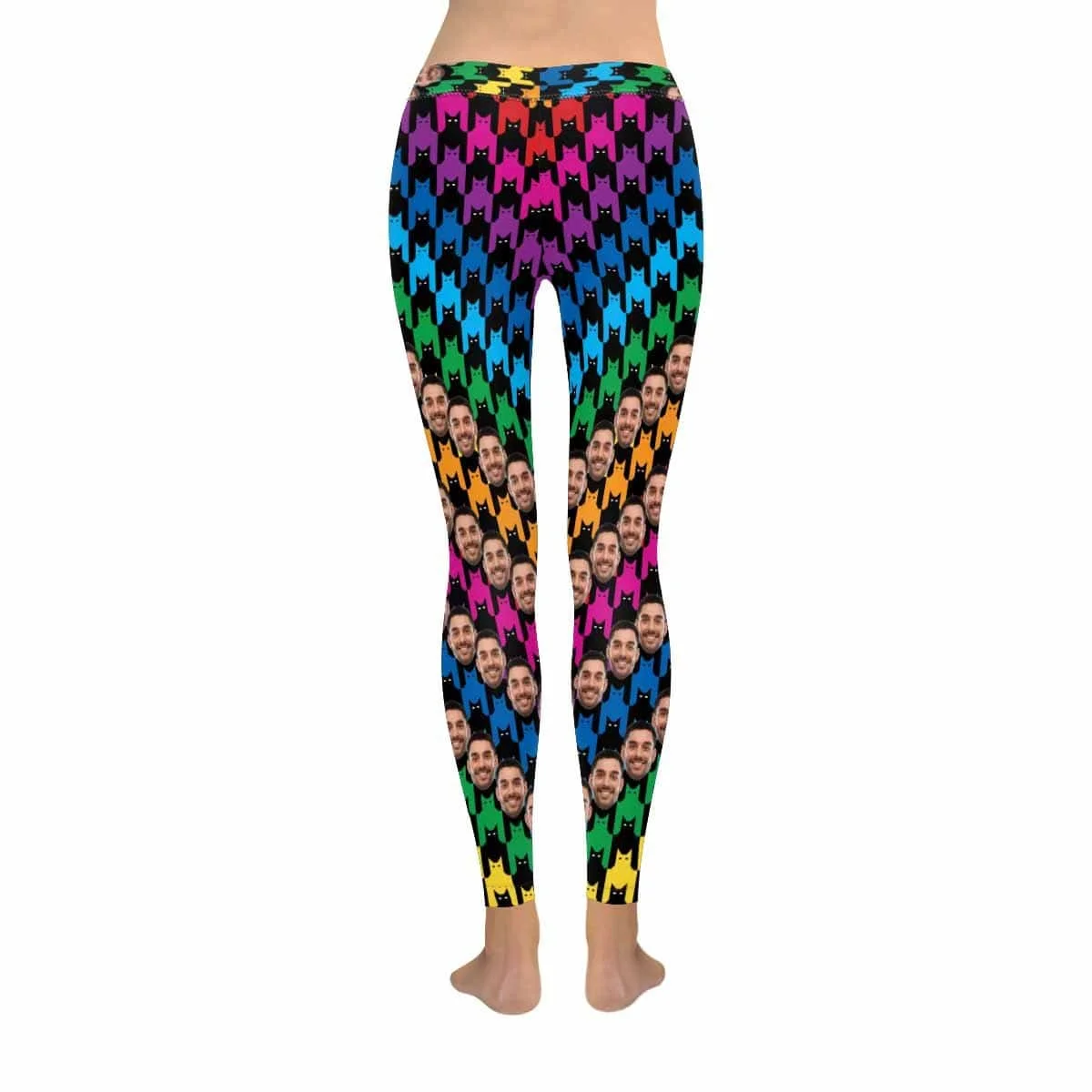 

Custom Boyfriend Face Twill Weave All-Over Low Rise Leggings