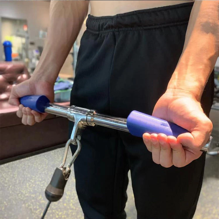 Резиновые ручки для гантелей тянущиеся захваты гребли бара бицепса защиты