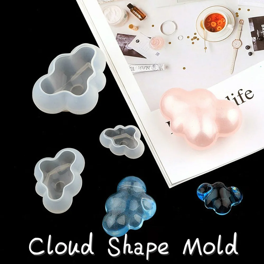 Форма листа пластиковые формочки для печенья 3D форма облака Шоколад силиконовая