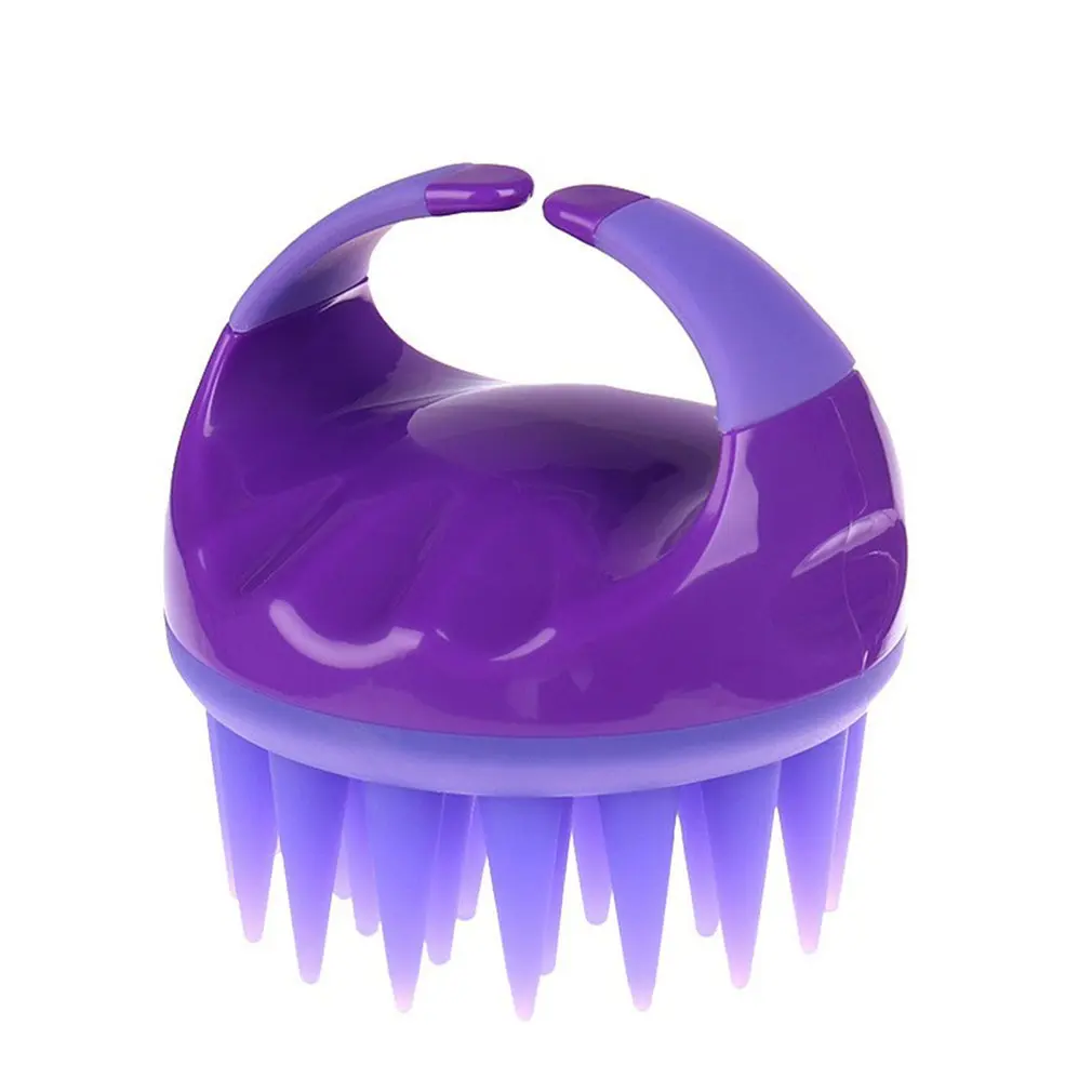 

Новое поступление Силиконовая головка тела щетка для массажа головы гребень-Шампунь Уход за волосами Расческа Щетка для душа ванна спа мас...