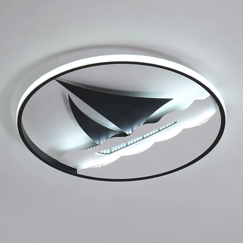 

Sailboat Shape LED ceiling lamp for bedroom ceiling Lights bedroom decoration lights AC90-220v modern creative ceiling lighting