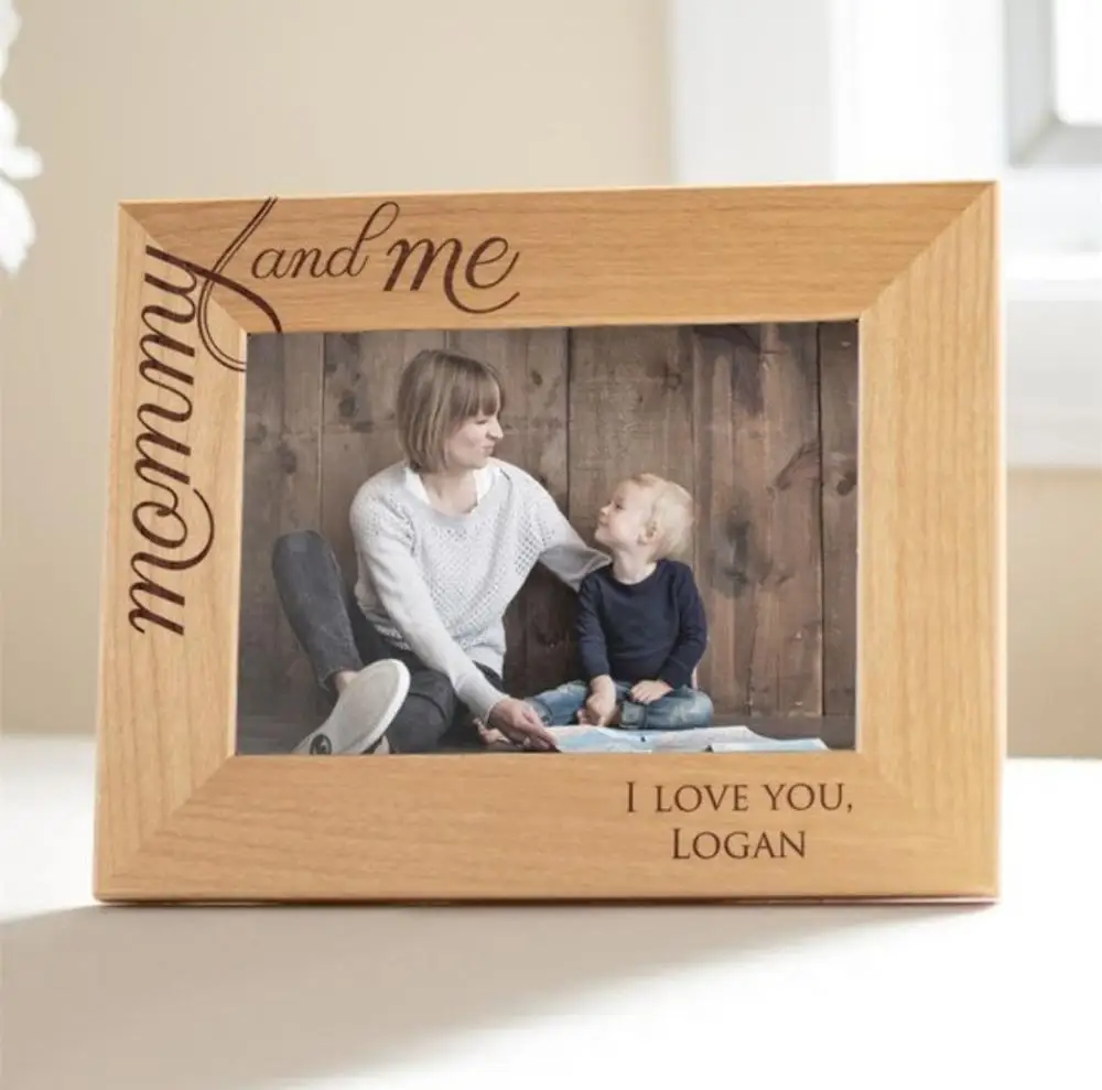 Фоторамка для фотографий рамка подарок на день матери фоторамка крещения | Дом и
