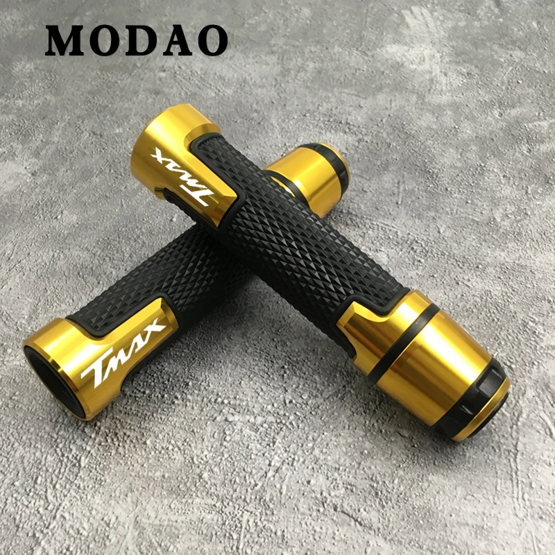 

For YAMAHA TMAX T-MAX 530 500 TMAX530 SX DX 2001-2014 2015 2016 2017 2018 CNC Motorcycle handlebar grips end handle grips