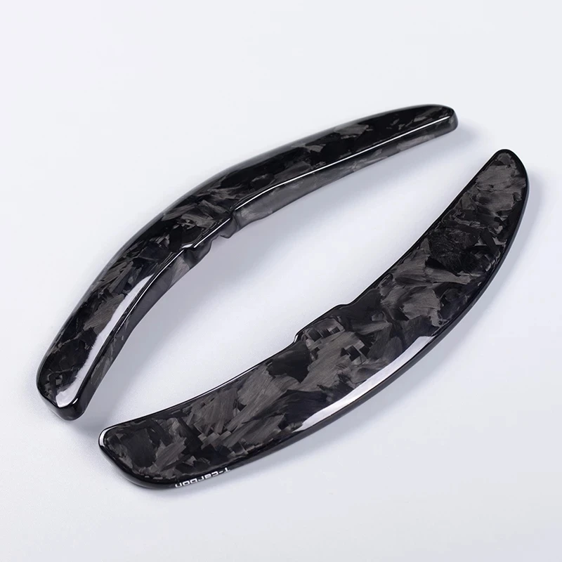 

Forged Carbon Fiber Car Steering Wheel Paddle Shifters Extension For Porsche Macan Cayenne 718 911 918 Spyder Boxster Panamera