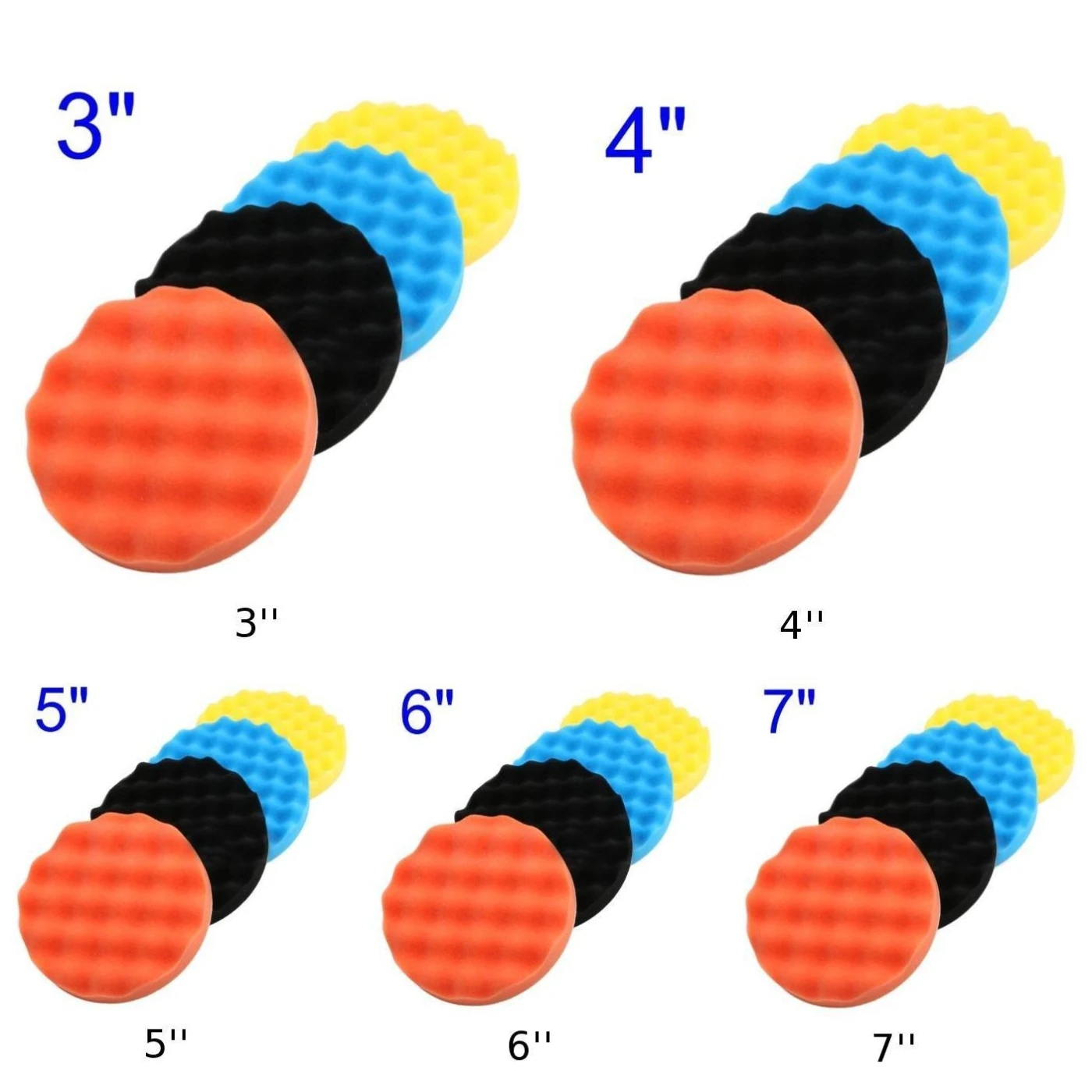 

Buffing Sponge Pad Polishing For Car Polishing Buffing Detailing Automotive