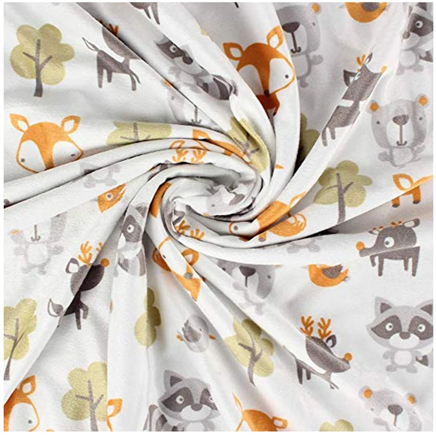 Детское одеяло в горошек с героями мультфильмов Пеленальное Одеяло для