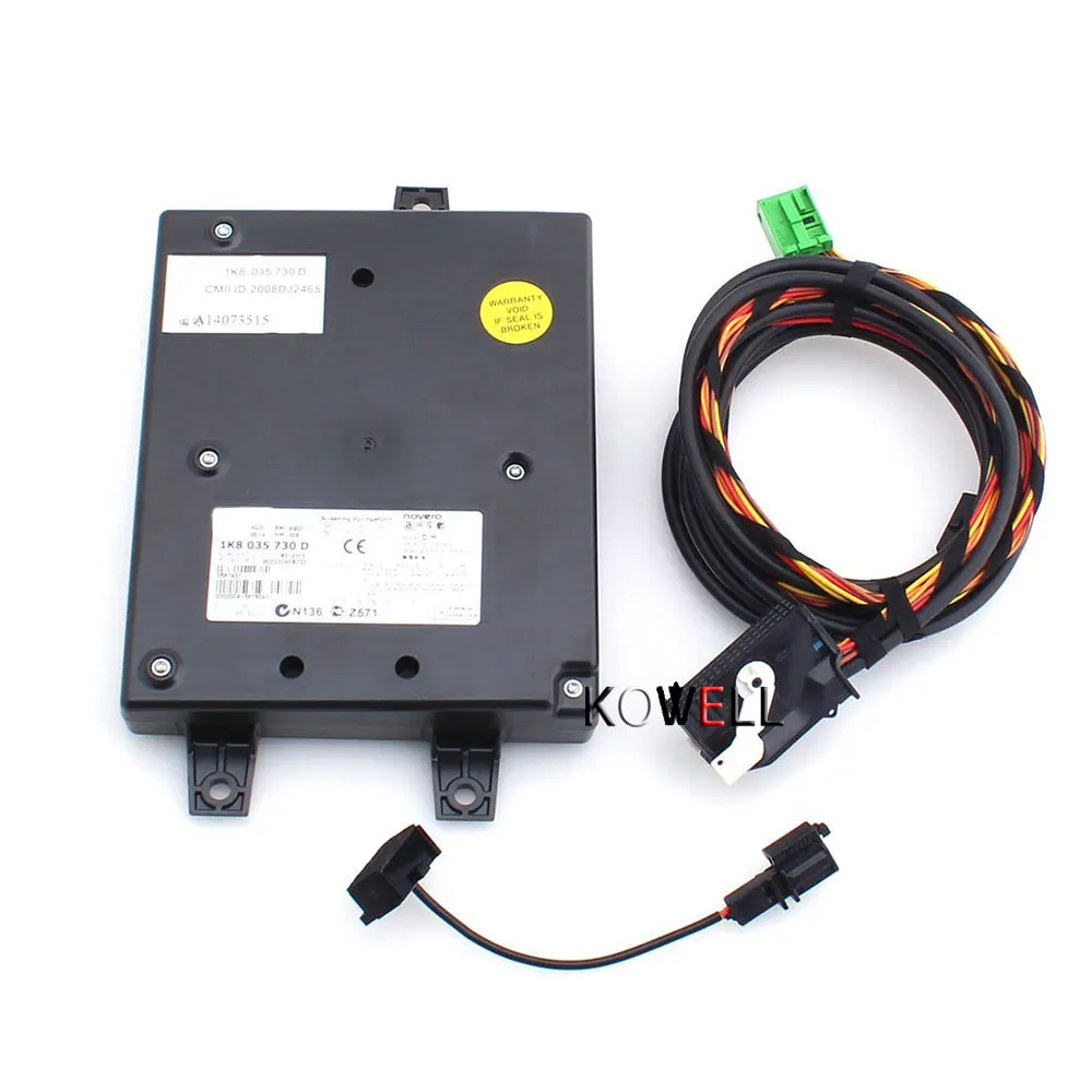 

Модуль 9W2 Bluetooth + проводной микрофон + кабель 1K8035730D для Jetta Passat B6 VW RCD510 Golf MK6 VI MK5 MKV