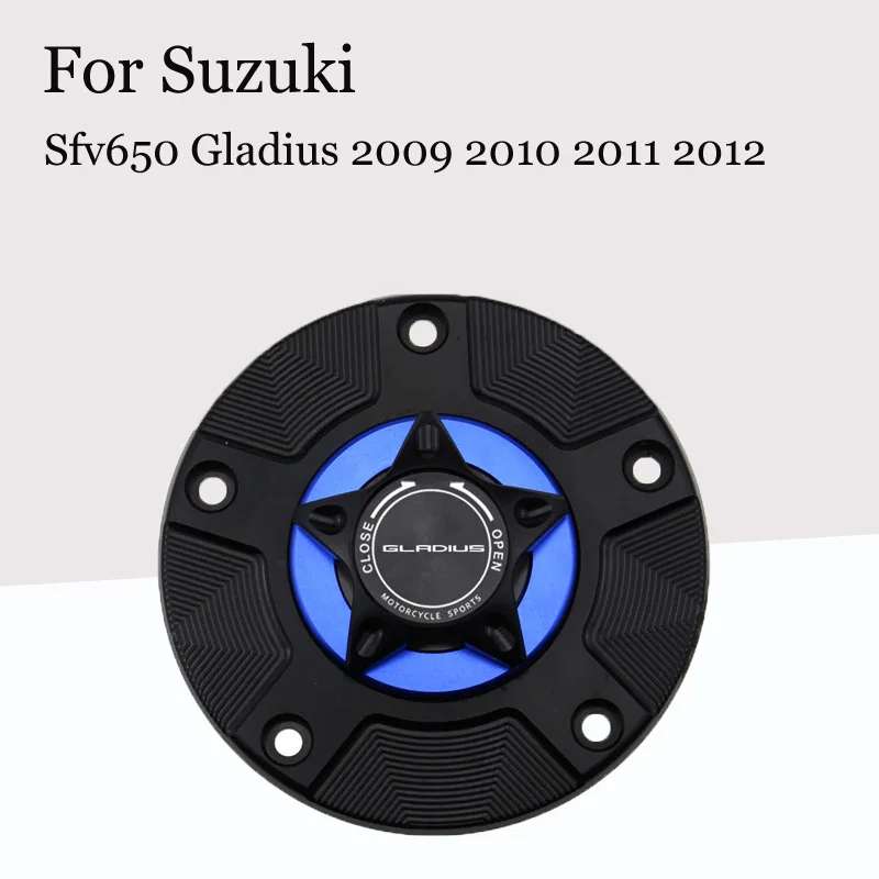 

For Suzuki Sfv650 Gladius 2009 2010 2011 2012 Motorcycle Fuel Tank Cap Tank Protecting Cover Universal Decorative Cover