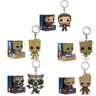 Экшн-фигурка стражи галактики 2 FUNKO в новом стиле, брелок в виде ракеты, звезды, Властелина, игрушки для детей, подарок на день рождения