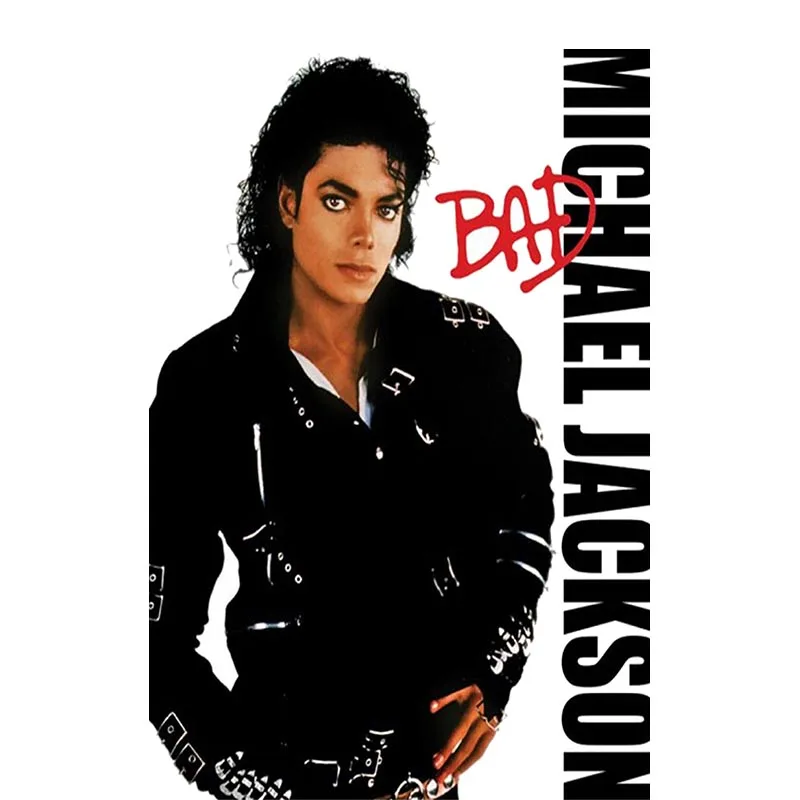 Майкл Джексон плакат Обычная сатиновая печати плакатов ткань постер на стену из