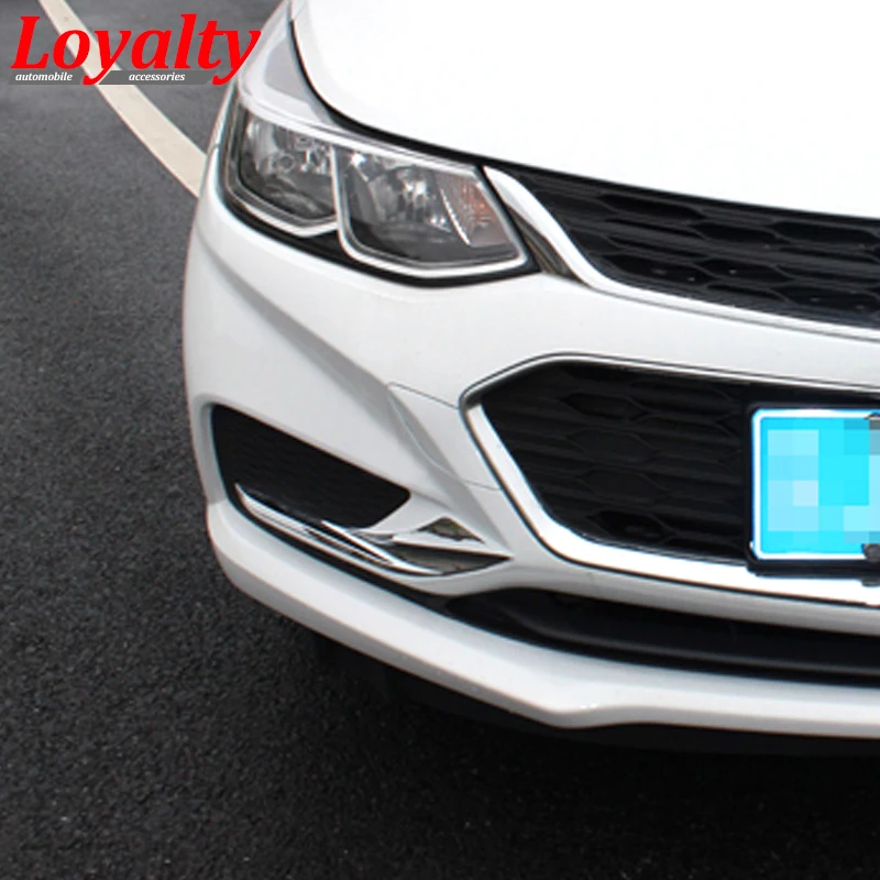 Чехол для передней противотуманной фары Chevrolet Cruze 2017 2018 ABS|fog lamp cover|trim coverfog light cover |