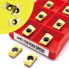 APMT1135 PDER DP5320 поворотные твердосплавные вставки инструменты покрытие CVD + PVD режущие инструменты для токарной мельницы cnc фреза APMT1135PDER