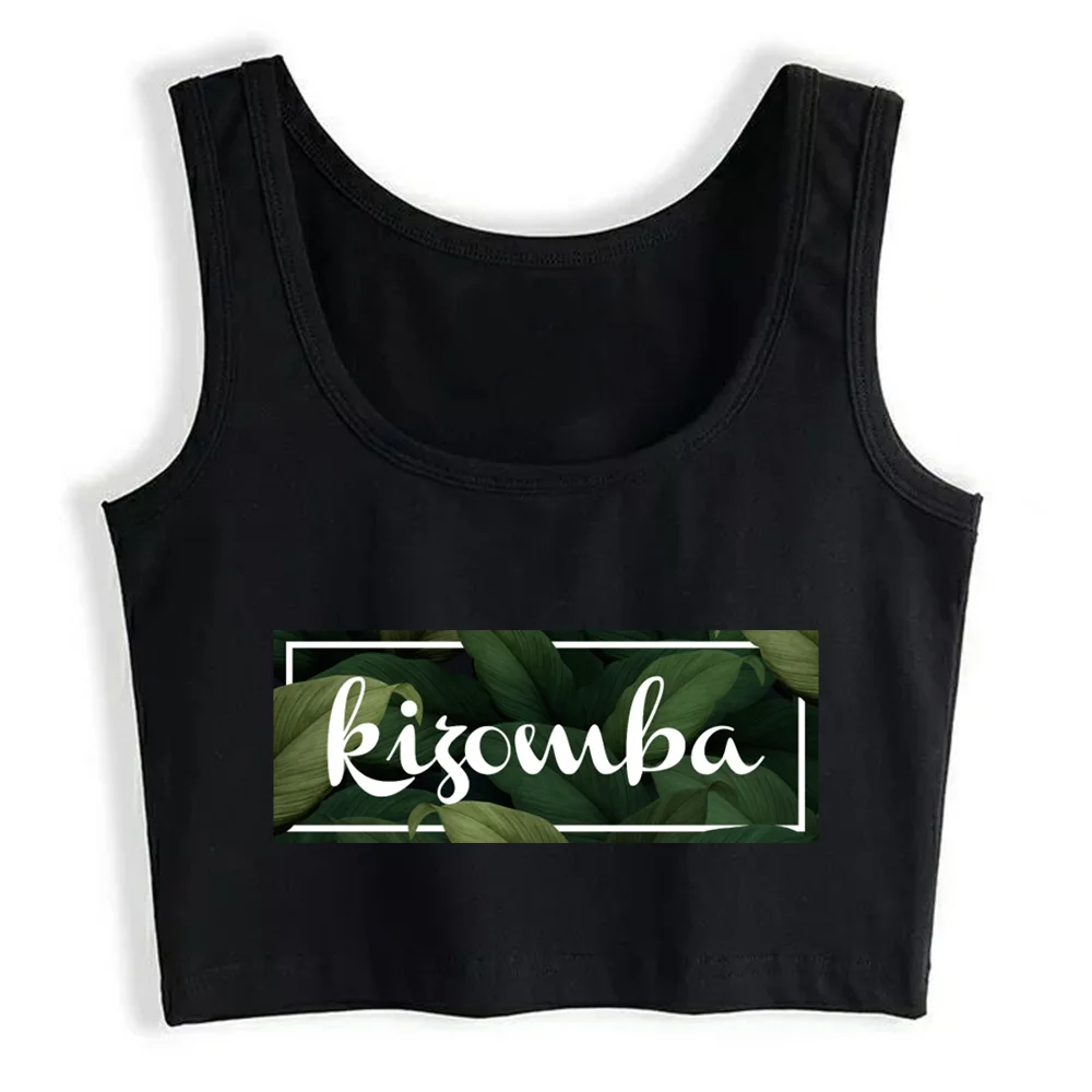 

Crop Top Women Kizomba Flowers Harajuku Emo Aesthetic Grunge Tank Top Female Clothes