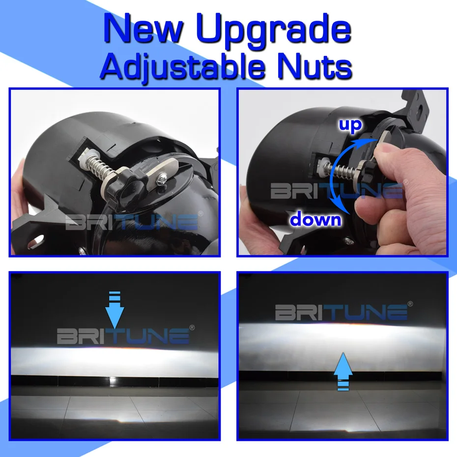 Скидка Противотуманный светильник PTF для Toyota Corolla/Yaris/Avensis/Camry/Auris/RAV4/Peugeot H11 Bixenon объектив проектора автомобильный светильник S Аксессуары тюнинг