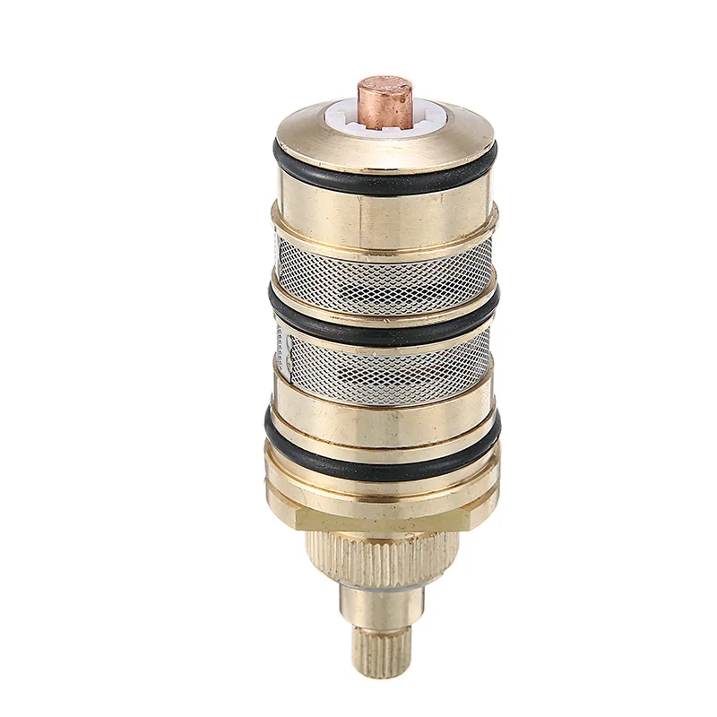 

Brass Bathroom Accessories Thermostatic Shower Valve Cartridge Bath Mixer Tap Shower Mixing Valve Shower Thermostatic Cartridge