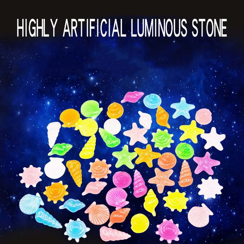 

Luminous Pebbles Rocks Glowing Decorative Stones Rocks Decorative Gravel Rocks For Garden Sidewalk Fish Tank Decoration