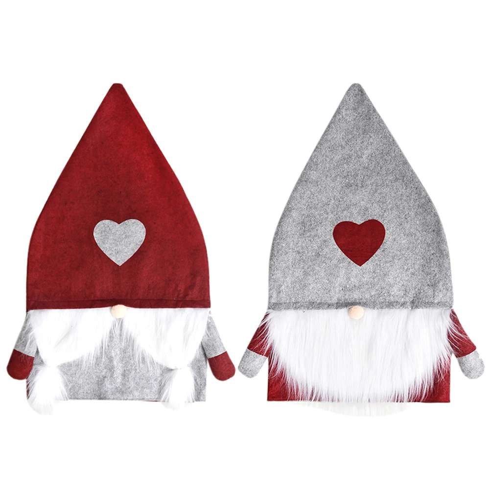 Чехол на заднюю крышку стула из нетканого материала в скандинавском стиле лес