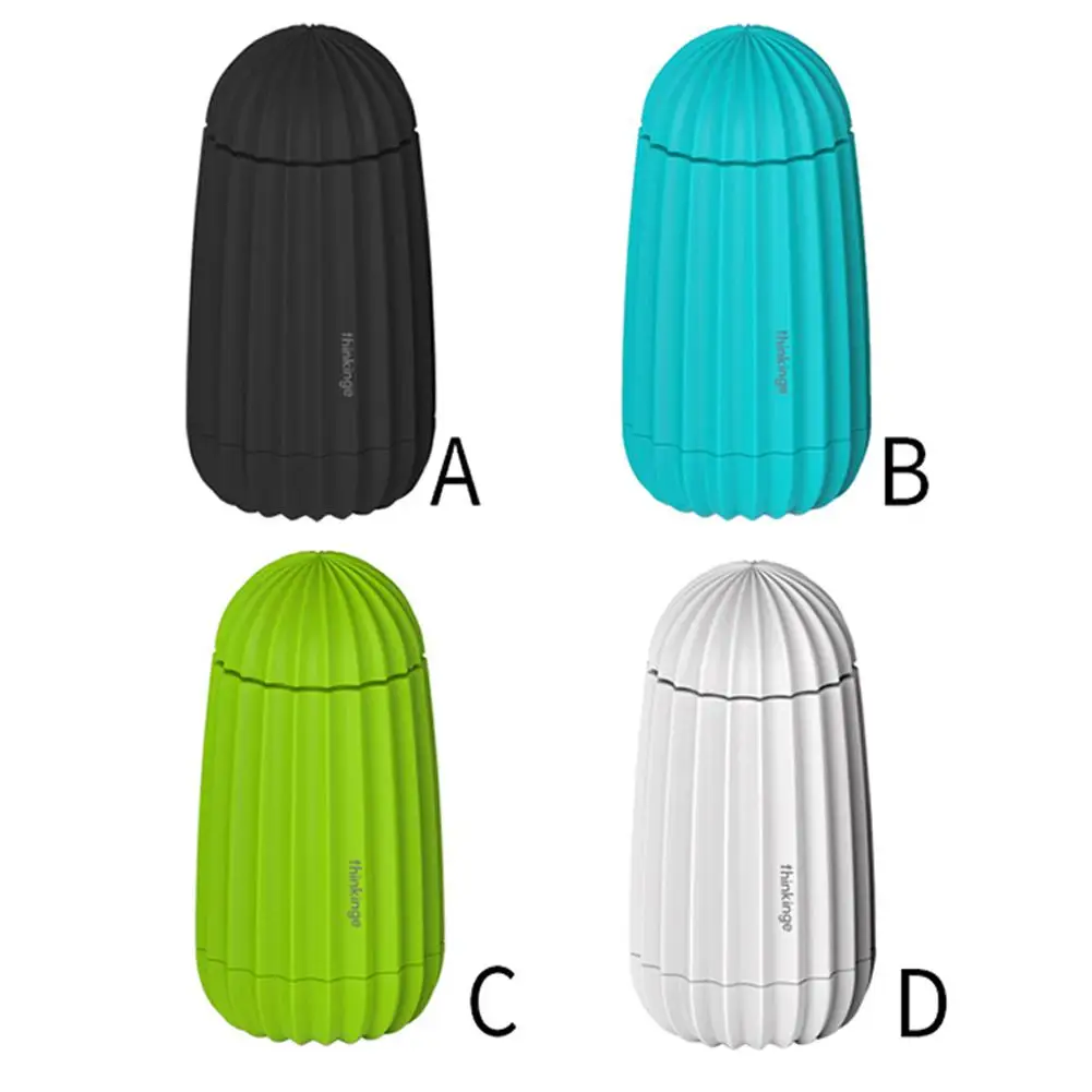 Plastic Cactus Toothpick Box Press-type Large Capacity Holder Cotton Swab Storage Decorative For Home Living Room | Дом и сад