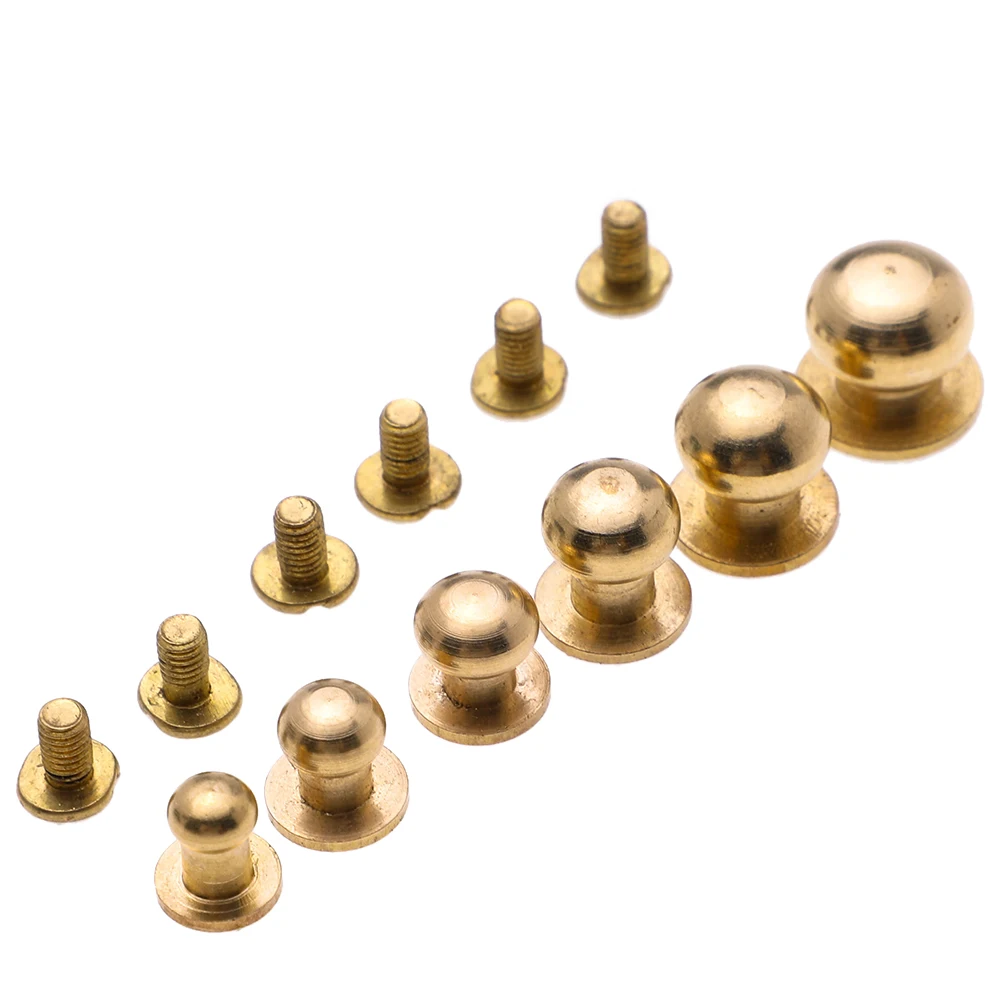 Аксессуары для сумок и пустышка для ногтей Shangtou, маленькая сумка для денег, кожаная пряжка с винтовой заклепкой