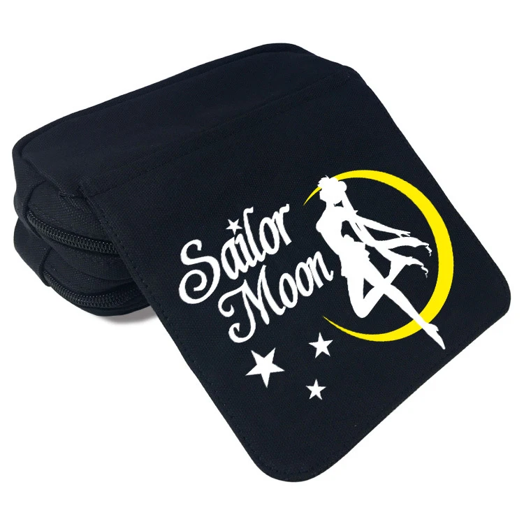 Мультфильм Аниме Сейлор Мун Косплей Цукино Усаги пенчехол кошка сумка карандаш