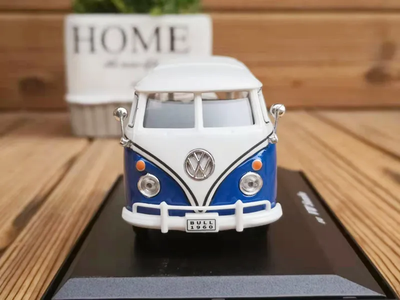 Лучшие продажи 1:43 VW samba T1 автобус сплава модель, высокая имитация литой металлическая модель автомобиля, сбор подарков