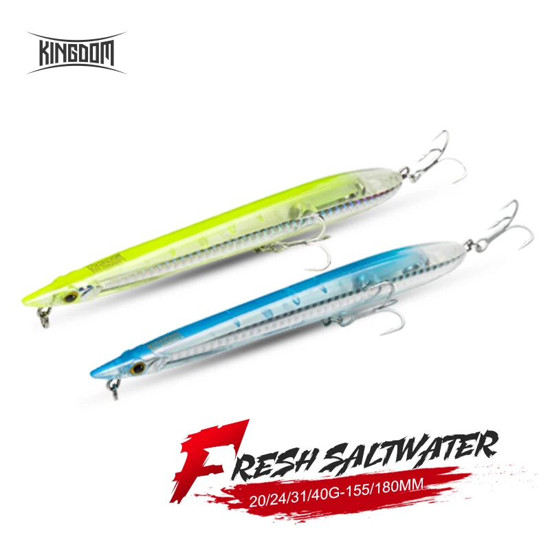 Королевство погружения и плавающий карандаш рыболовные приманки высокого