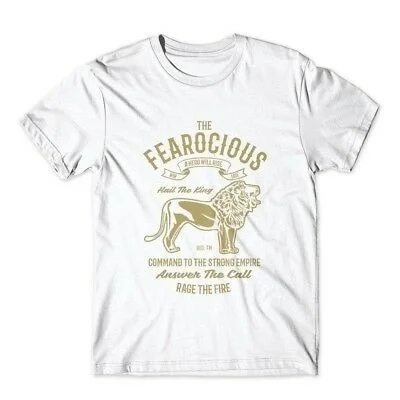 

The Fearocious T-Shirt. Graphic Tee 100% Cotton Premium Tee New