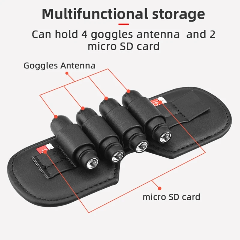 

Drone Dust Pad Accessories for D-JI FPV , Flying Glasses Antenna Memory Card Parts Storage Dust-Proof Mat X37A