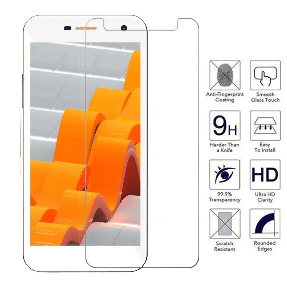 Закаленное стекло для смартфона Wileyfox Spark X Swift 9H Взрывозащищенная защитная пленка